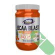 Energizing NOW BCAA Blast Powder with Citrus Flavor for Enhanced Workout Recovery