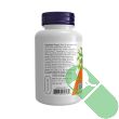 NOW Cat's Claw 500mg bottle with capsules spilled beside showing capsule count and product name

