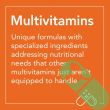 "Full label of NOW Eve Women's Multivitamin softgels with CoQ10 and evening primrose"