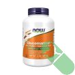 Front label of NOW Glucomannan Pure Powder weight management supplement 8 oz