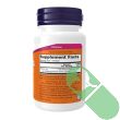 "Side label of NOW High Potency Vitamin D-3 5000 IU – supplement facts and usage instructions"

