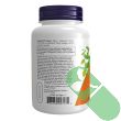 "Supplement facts label of NOW Kava Kava Extract showing dosage and ingredients"

