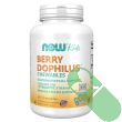 now-kids-berry-dophilus-front – NOW Kids Berry Dophilus probiotic bottle front label

