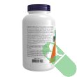 Side view of NOW Magnesium Oxide Powder container with GMP certification and gluten-free logos

