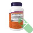 Close-up of NOW Magtein veggie capsules translucent green capsules for brain health

