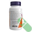 "Supplement facts label of NOW Turmeric & Bromelain showing dosage and ingredients"

