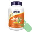 NOW Women’s Health Evening Primrose Oil 500mg bottle front label, 250 softgels for skin and hormonal support