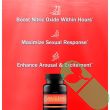 Side view of Nugenix Sexual Vitality Booster bottle showing ingredient blend and usage instructions

