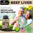 Incorporate the nutrient density of beef liver into your diet with these easy-to-swallow capsules for a wholesome approach to health and vitality.