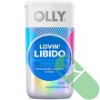 "Gluten-free and no artificial flavors claims on Olly Lovin' Libido bottle label"

