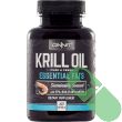"Onnit Krill Oil 60 softgels bottle for omega-3 EPA DHA heart and brain support"

