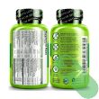 Close-up of Naturelo supplement highlighting its organic fruit and vegetable blend for nutritional support.