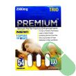Front view of Premium Trio 2900mg packaging highlighting 18 days of sexual performance enhancement.