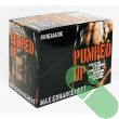 Warning and caution details on Pumped Up male enhancement capsule package


