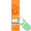 "Label close-up of Avalon Organics Radiance Serum Vitamin C listing botanical ingredients and certifications"

