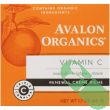 "Texture of Avalon Organics Renewal Crème Riche Vitamin C cream on skin"

