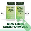 SmartyPants Men's 50+ Formula Multivitamin next to a healthy breakfast setup for active seniors
