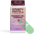 Ingredients list of SmartyPants Women's 50+ Formula Multivitamin – highlighting non-GMO and allergen-free components.