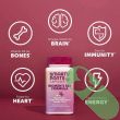 SmartyPants Women's 50+ Formula Multivitamin bottle placed on a countertop – part of a daily health routine.