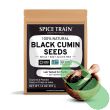 SPICE TRAIN Whole Black Cumin Seeds Pack