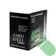 Hard Steel Honey sachet beside its black display box