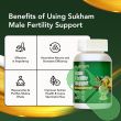 Sukham Male Fertility Support  Sperm Health 60 Pills Dietary Supplement benefits