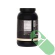 Onnit Grass-Fed Whey Isolate Protein – close-up of powder texture in scoop, emphasizing purity and quality.