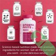 SmartyPants Women's Formula Multivitamin bottle shown in morning routine – daily support for immunity and energy