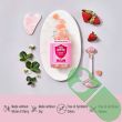 Strawberry-flavored Vital Proteins Beauty Gummies open bottle with pink gummies displayed