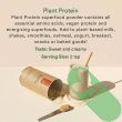 “Vegan protein blend with pea and rice protein – Your Super Plant Protein front pouch image”
