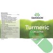“Swanson Full Spectrum Turmeric 720 mg open bottle with visible capsules and bold product label”

