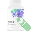 "Close-up of Thorne Advanced Nutrients Multivitamins 240 Caps Dietary Supplement capsules"

