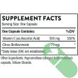 "Close-up of Thorne Vitamin C with Flavonoids Dietary Supplement capsules"

