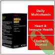 Experience enhanced nutrient absorption with GNC Mega Men’s timed-release technology, ensuring lasting health benefits.