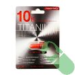 Powerful Titanium 10k male enhancement capsule for improved sexual performance and increased energy levels