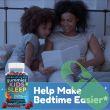 Bottle of Viva Naturals Kids Sleep Melatonin Gummies on white background

