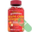 Close-up of Viva Naturals ACV Gummies nutritional facts and ingredients

