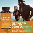 Front label of Viva Naturals Organic Turmeric Curcumin heart health supplement in 90 vegetarian capsules

