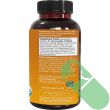 Supplement facts label on Viva Naturals Organic Turmeric Curcumin bottle detailing turmeric root powder content

