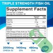 Supplement facts showing EPA and DHA amounts in Viva Naturals Fish Oil