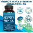 Nutrition facts for Viva Naturals Omega-3 Fish Oil 2200 mg per serving