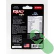 Freaky Super supplement facts and ingredients label close-up