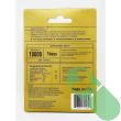 Supplement facts label with herbal ingredients on X 10000 Honey sachet

