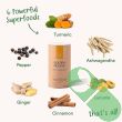 Certified organic badges displayed on Your Super Immunity Bundle packaging.

