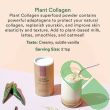 Your Super Plant Collagen Organic Superfood Mix Powder 4.23 oz packaging label.

