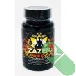 Front label of Zazen Red Stress and Anxiety Aid herbal mood support supplement 21 capsules bottle