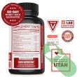 "Vegan energy support capsules from Zhou Horny Goat Weed Extract Enhanced Energy Complex for men and women"