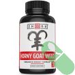 "Herbal blend of tribulus, maca, and horny goat weed in Zhou Horny Goat Weed Extract Enhanced Energy Complex"