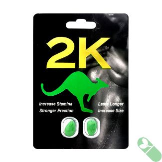 2K Kangaroo 2-Green Men Sexual Enhancement Pills