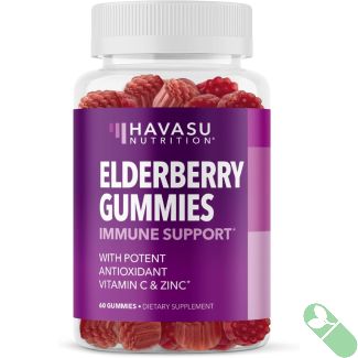Havasu premium elderberry gummies for immune support